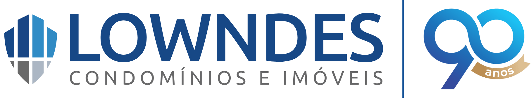 Logo Lowndes 90 Anos